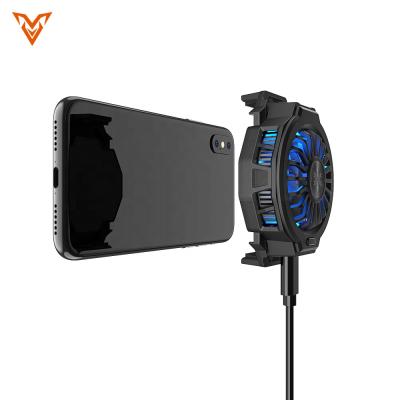 China PORTABLE Cooler RGB Fan Magnetic Mobile Phone Smartphone Cooler Fan For Iphone for sale