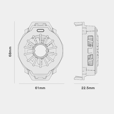 China PORTABLE Hot Cooler Mobile Phone Cooler Selling Mobile Phone Cooler Fan for sale