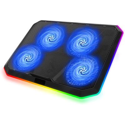 China 11-17 Inch Size Aluminum Adjustable Foldable Laptop Cooler Cooling Pad with USB 2.0 3.0 for sale