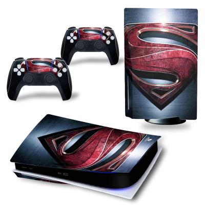 China New Arrival Removable Skin Sticker Wrap For PS5 Digital Edition Skin Sticker Decal Cover For PlayStation 5 Console And 2 Controllers Peel Sticker Vinyl for sale