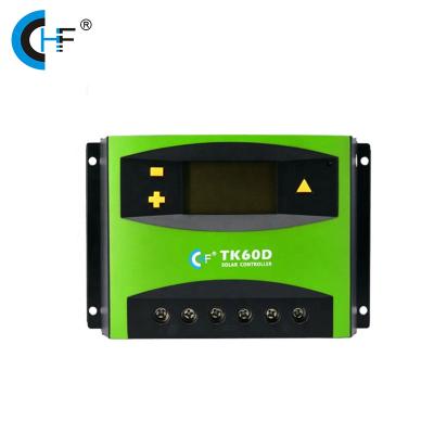 China High Quality Solar Charger Controller HANF TK60D 60A 12V/24VAUTO LCD Display PWM Charge Controller CE RoHS for sale