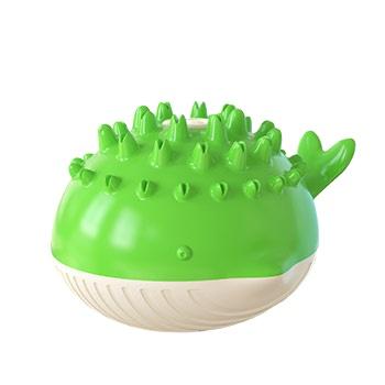 China Viable Automatic Summer Pet Funny Sprinkler Bathing Water Spray Dog Swimming Float Toy for sale