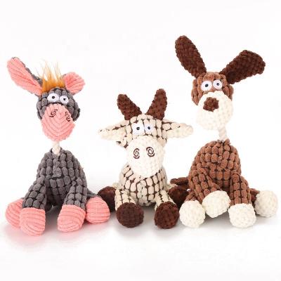 China High Quality Custom Viable Design Dog Plush Squeaky Toys For Dogs for sale