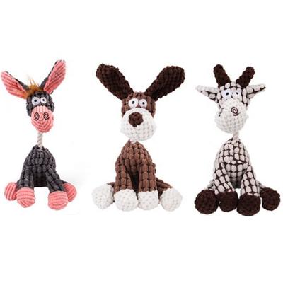 China Viable China Manufacturer Custom Design Plush Material Dog Vocal Toy for sale