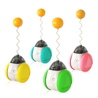 China Private Label Viable Express Cat Tumbler Balance Electronic Car Toy For Cat Funny for sale