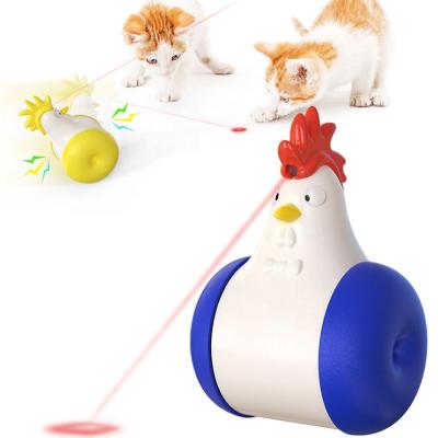 China Whoesale Tumbler Automatic Led Cat Laser Toy For Cat Viable Infrared Game for sale