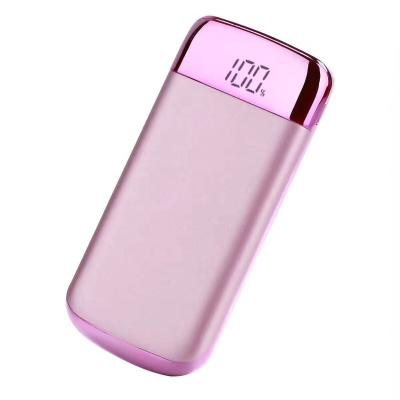 China Mobile Phone Power Bank 8000mAh 10000mAh Universal Battery Digital LED Display USB C Fast Charging Power Bank for sale