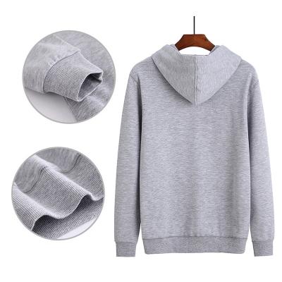 China Wholesale Sweater Men Sports Solid Color Anti-wrinkle Manufacturer Casual Hoodie Plus Size Hoodie for sale