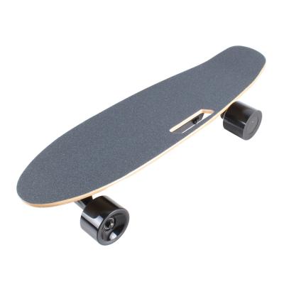 China Adult Poratble 350W Fish Fish Wireless Remote Control Electric Skateboard for sale