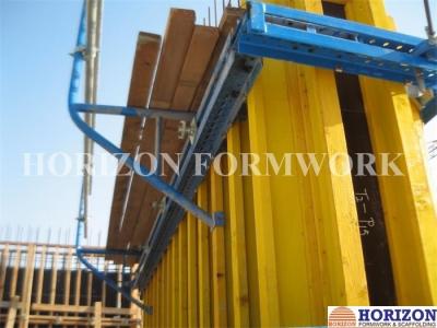 China Safety Platform Wall Formwork Systems Scaffold Board Brackets For Pouring Concrete for sale