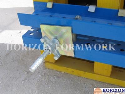 China Sistema galvanizado de Rod de lazo del encofrado con el hilo de Dywidag, la nuez de ala y el cono del acero en venta