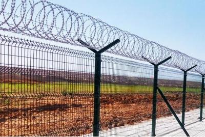 China Galvanized Concertina Razor Wire of Fence System for High Security Areas zu verkaufen