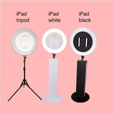 China Cheap Morden 2022 iPad Ring Light Photo Booth With Flight Case Portable iPad Photo Booth Customized Photo Booth Ring Light for sale