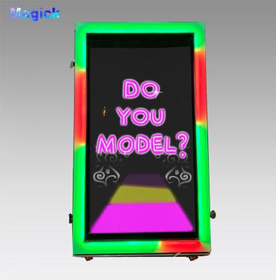 China New Type Outdoor Magic Mirror Photo Booth LED Frame for sale