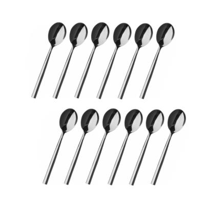 China Viable Hot Forged Teaspoons Gift Metal Teaspoons For Tea Set 18/0 Luxury Stainless Steel Highly Finished for sale