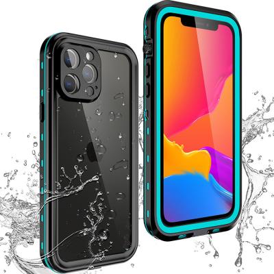 China Shockproof shellbox suitable for iphone 14 waterproof case apple 13 case max 14 outdoor sports promax pro protectors waterproof case for sale