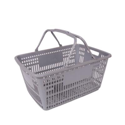 China 1) Supermarket 2)stores Custom Logo Multicolor Plastic Hand Supermarket Shopping Baskets For Sale for sale