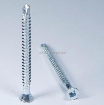 China Square Balance Head Square Drive Balance Head Drive , Drawing Thread Self Drilling Screw for sale