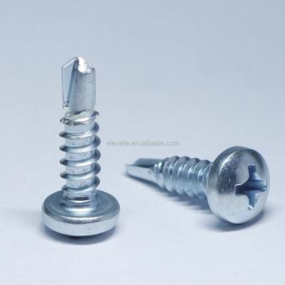 China Heavy Steel C-1022 Pan Head Phillip Drive Drawing Thread Point Self Drilling Window Screw for sale