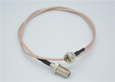 China Netzwerkanalysator Rf-Kabel-Antenne, Zopf-Verlängerungskabel-Nickel-Oberfläche zu verkaufen