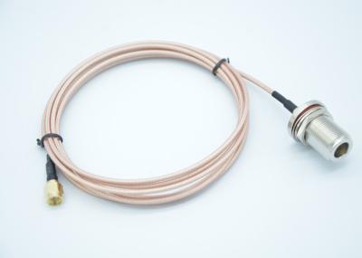 China Elektronischer RP SMA Mann des Rf-Antennen-Kabel-Kabelbaum-zum weiblichen Isolator N Teflon zu verkaufen