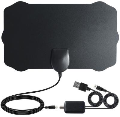 China Ultra Thin Mini TV Antenna Signal Booster , High Definition Digital HDTV Antenna for sale