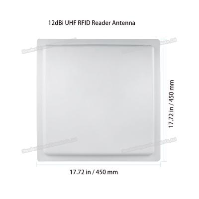 China Outdoor 865-868MHz 100W 12dBi UHF RFID Panel Antenna for sale