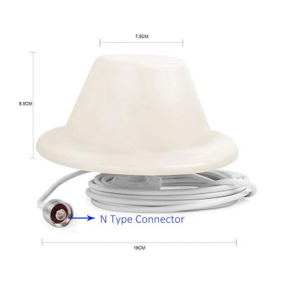 China Indoor VSWR 2.0 50W 5dBi 4G LTE 5G DAS Ceiling Antenna for sale