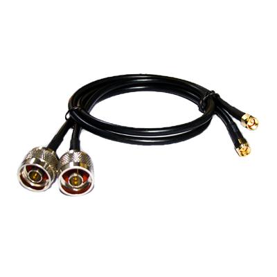 China N Male To SMA Male 9.84ft RG58 Coax Cable Assembly  6GHz for sale