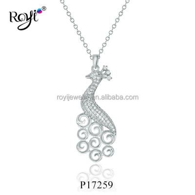 China Wholesale Sterling Silver Jewelry Phoenix Charm Pendant Fashionable Design 925 Royi 2019 New for sale