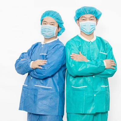 China Clinic Disposable Long Sleeves Scrub Suit for sale