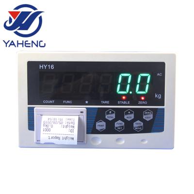 China Stainless Steel China Zhejiang HY12 Floor Scale Analog LCD Weighing Display for sale