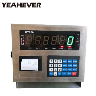 China Weighing Indicator with Free Software for Truck Scale HY-D800 for sale