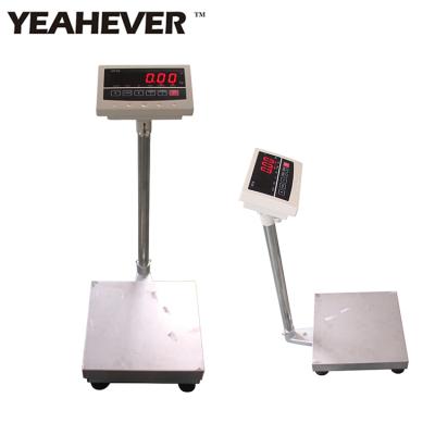 China Industry electronic platform scale with 20KG 80KG150kg with HY-EA printer for sale