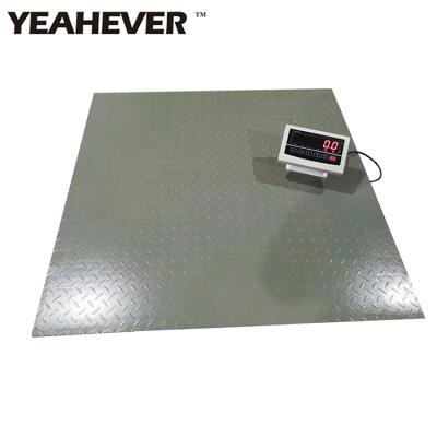 China HYPS-A Digital Steel or Low Carbon Weighing Platform Scale Electronic Movable Scale with 4 LED Indicator for sale