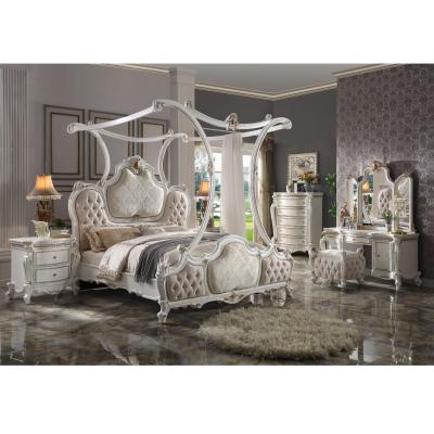 China (Other) King Size Wooden Double Frame Adjustable Upholstered Luxury Full Size Queen Bed for sale