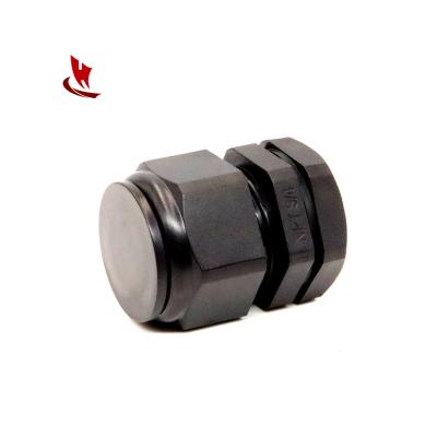 China Protect Cable Electrically Insulating Npt Black Grey Cable Gland Price Fire Resistant To Connect Wires/ Sensors/ Fluid Lines for sale