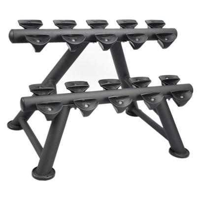 China Modern High Grade Gym Fitness Equipment 5 Pair Dumbbell Rack for sale