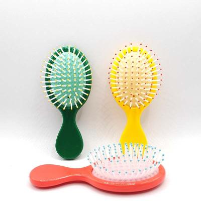 China 2022 Travel Private Label Hot Spot Massage Candy Color Air Cushion Anti-Static Hair Comb for sale