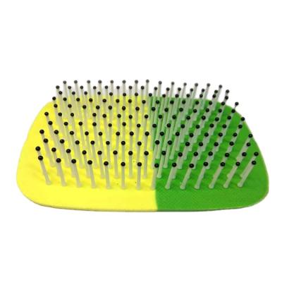 China Factory wholesale two color massage airbag comb home accessories rubber needle comb rubber for sale