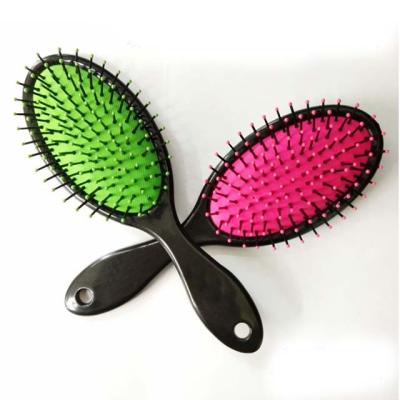 China Fashionable Hair Comb Factory Directly Delivers Elliptical Nylon Needle Massage Comb for sale