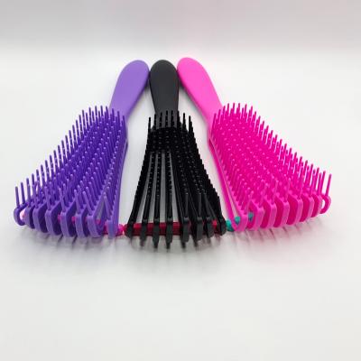 China OEM compact creative eco hair detangling combs for natural hair for sale