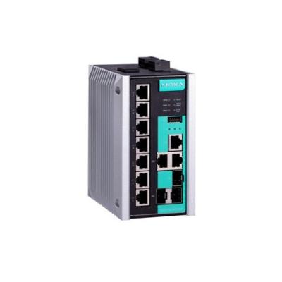 China MOXA EDS-510E Series 7+3G-port Gigabit Managed Ethernet Switches 8 K for sale