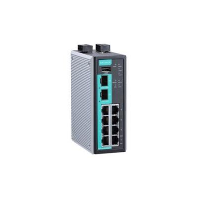 China MOXA EDR-810 Series 8 10/100BaseT(X) Copper + 2 GbE SFP Multiport Industrial Secure Router EDR-810- Series for sale