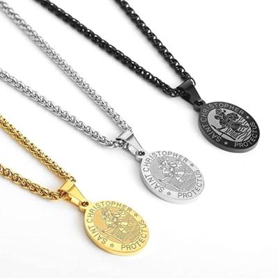 China China Factory Customized Black Silver Necklace Mens Gold Boy's Gifts for sale