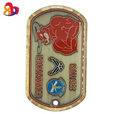 China Wholesale Custom American Commander Bronze Military Pendant from China for sale