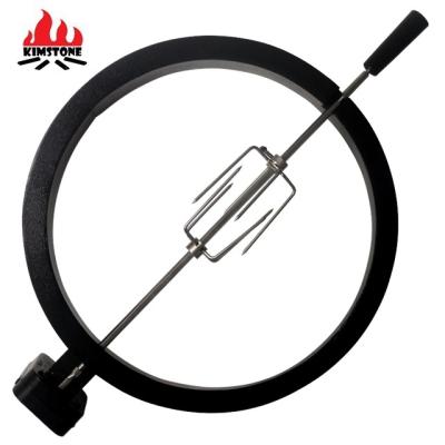 China Sustainable 24inch BBQ Grill Accessories Parts Kamado Rotisserie Barbecue Tool for sale