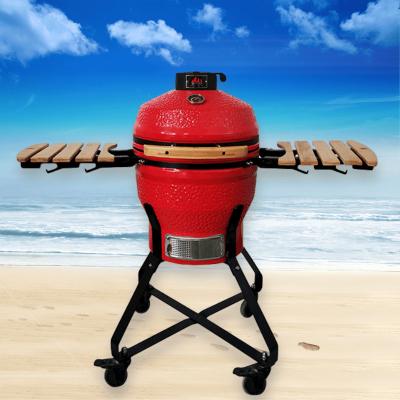 China Adjustable Height 18 Inch Machine Asadores Turkish Stove Shaped Barbecue Kamado Grill Kitchen Kimstone Stone Ceramic Cyprus Oven Komodo Korean 3C for sale