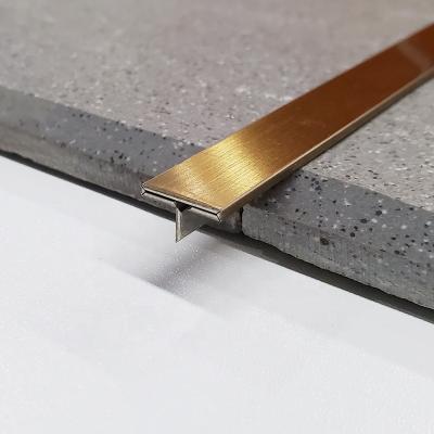 China Modern Multi Function Stainless Steeltile Edge Pad Trim Stainless Steelt Custom Mold And Color Shaped Edge Trim for sale