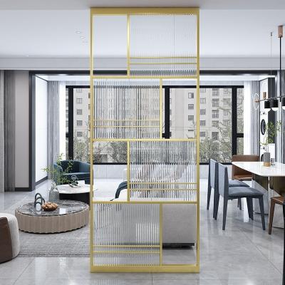 China Europe Metal Stainless Steel Room Divider Divider Decoration Panel Interior Custom Home Privacy Screen for sale